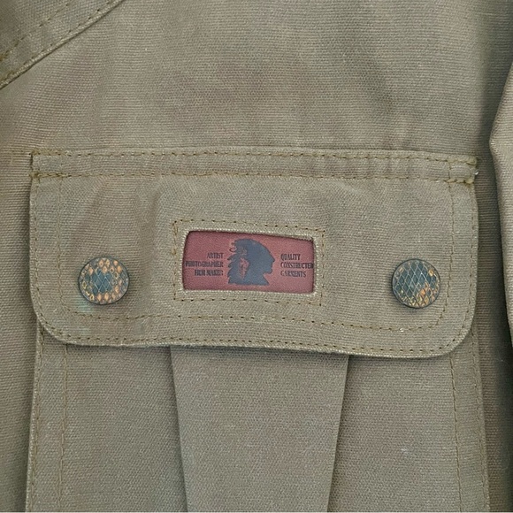 Vans X Dennis Hopper Collection Morocco Military Jacket dark khaki color - Picture 3 of 11